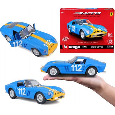 Bburago Ferrari Racing Model KIT GTO 250 Blue 1:24