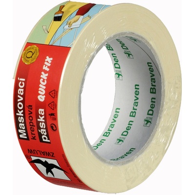 Den Braven Maskovací krepová páska 38 mm x 50 m – Hledejceny.cz