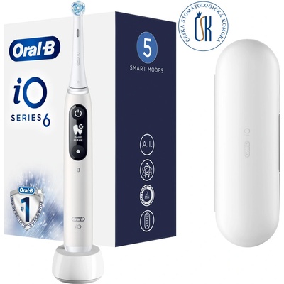 Oral-B iO Series 6 White Alabaster – Hledejceny.cz