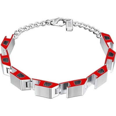 Diesel Originální unisex náramek z oceli D Logo DX1690040