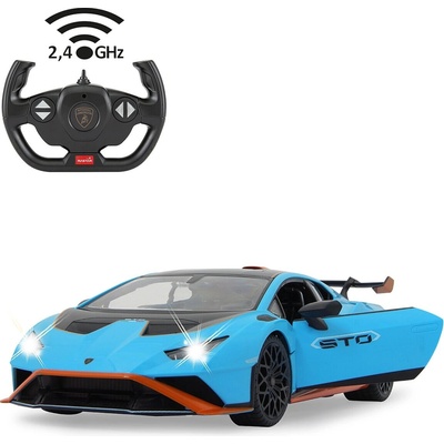 Rastar RC Lamborghini Huracán STO modrý RTR 1:14