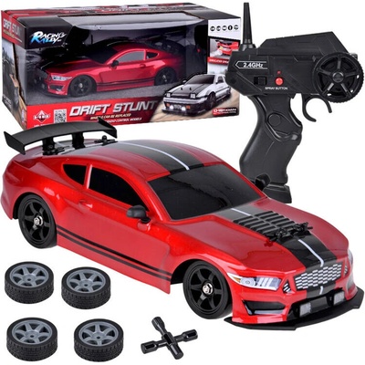 JOKOMISIADA RC drift auto RTR 4x4 1:16 s kouřovým efektem a LED osvětlením červený