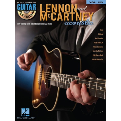 Guitar Play Along 123 LENNON & McCARTNEY Acoustic Guitar + CD zpěv kytara + tabulatura – Hledejceny.cz