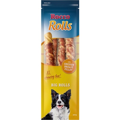 Rocco Big Rolls s kuřecím prsním filetem 315 g