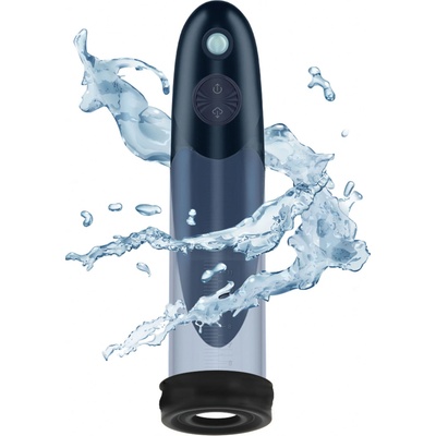 Fusion X Automatic Aqua Penis Pump Clear, pánska vákuová pumpa