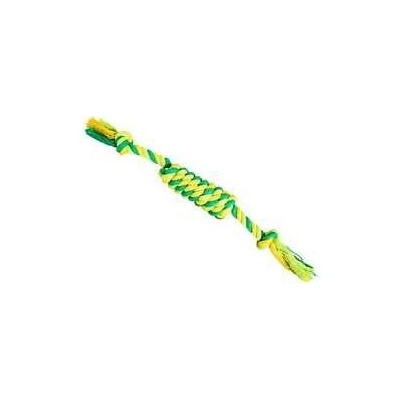 HipHop uzol valec bavlnený s 2 knôtmi 38 cm 100 g limetková zelená
