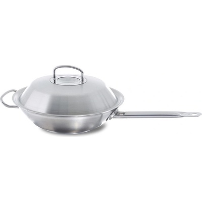 Fissler Wok s kovovou poklicí 30 cm Profi collection nerez