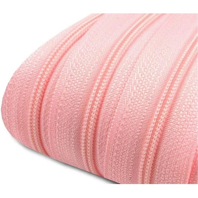 Stoklasa Nekonečný zip spirálový POL 050716/133 růžový, šířka 3 mm (v metráži)
