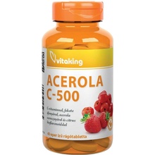Vitaking Vitamin C-500 Acerola Raspberry jahoda 40 tablet