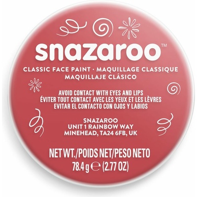 Snazaroo barva na obličej 75 ml Červená