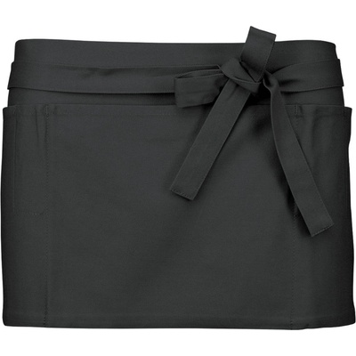 Kariban Zástěra K886 barová krátká COT20K88667099-dark grey