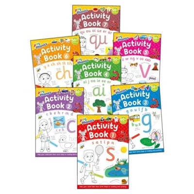 Jolly Phonics Activity Books 1-7 - Sara Wernham, Sue Lloyd