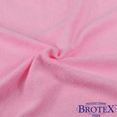 Brotex prostěradlo froté růžové 90x200 – Hledejceny.cz