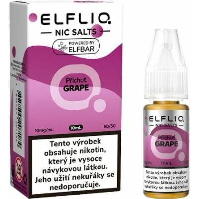 Elf Bar Elfliq Nic Salt Grape 10 ml 10 mg