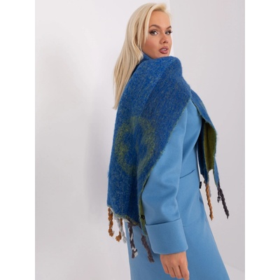Wool Fashion Italia šála AT-SZ-2316.01P modrá tmavě