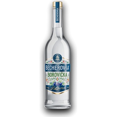 Becherovka Borovička 38% 0,7 l (holá láhev) – Hledejceny.cz