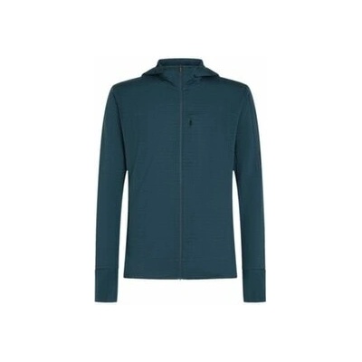 Icebreaker Merino Blend 300 RealFleece Descender LS Zip Men modrá