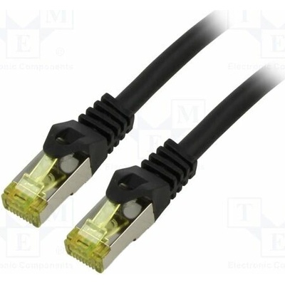 Goobay 69403 Patch S/FTP Kat: 6a RJ45 vidlice z obou stran lanko Cu