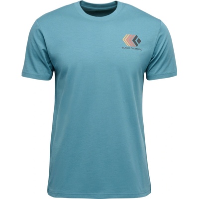 Black Diamond Faded SS Tee creek blue