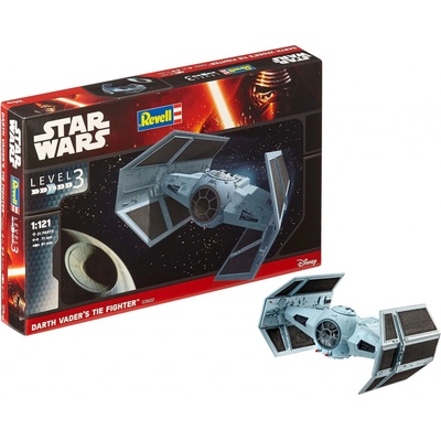 Revell ModelSet Star Wars 63602 Darth Vader's TIE Figh 1:121