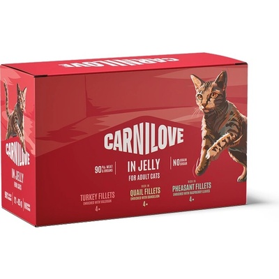 Carnilove Cat Jelly Multipack 12 x 85 g