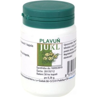 Bylinářství-kořenářství JUKL PLAVUŇ 50 kapslí