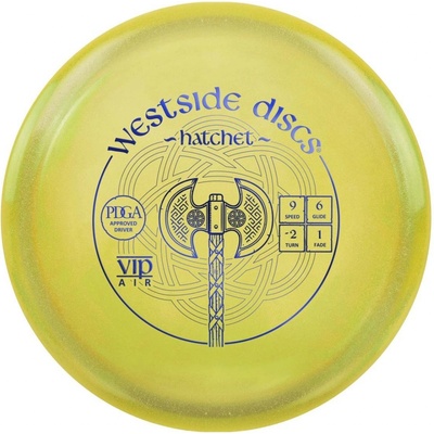 Westside Discs VIP air Hatchet Žlutá