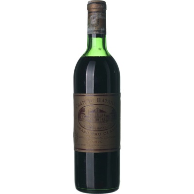 Chàteau Batailley Pauillac suché červené 1970 0,75 l (holá láhev)