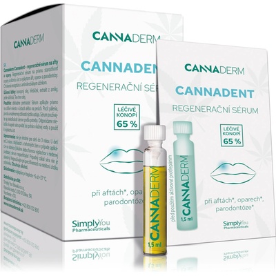 Cannaderm Cannadent regenerační sérum 10 x 1,5 ml