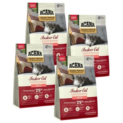ACANA Highest Proteín Indoor Cat 4 x 1,8 kg