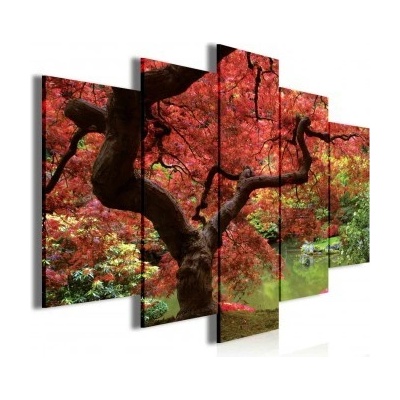Obraz na plátne viacdielny - OB3398 - Jesenný les 100cm x 60cm - S17