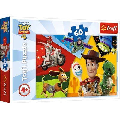 Trefl Toy Story Stvořeni ke hraní 17325 60 dílků