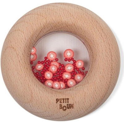 Petit Boum Senzorické chrastítko Rajče