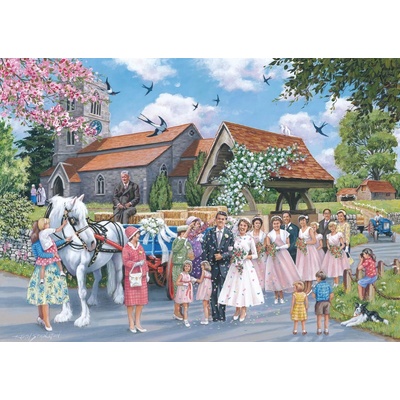House of Puzzles Vidiecka svadba 1000 dielov