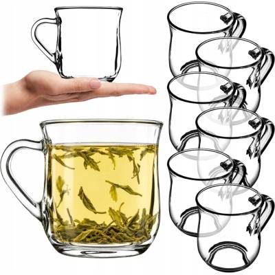 Kadax Sklenice na kávu 6 x 320 ml