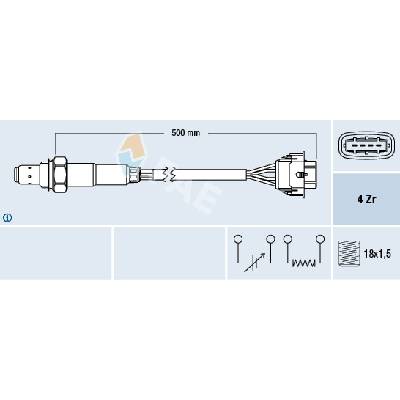 Lambda sonda FAE 77303