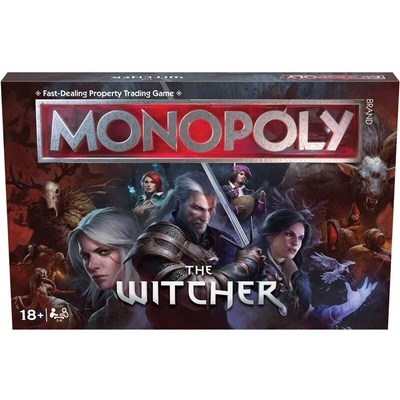 Hasbro Monopoly witcher EN