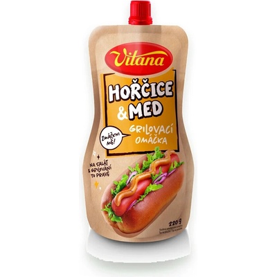 Vitana Omáčka Hořčice Med 220 g