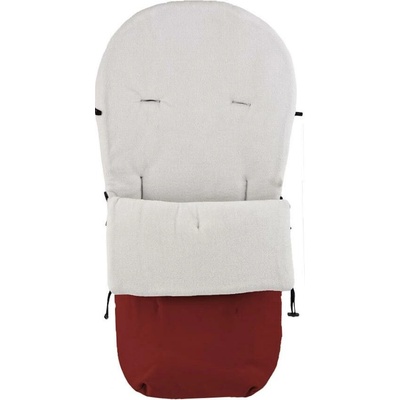 BABYLAND do vaničky aj šp.kočíka fleecový červený