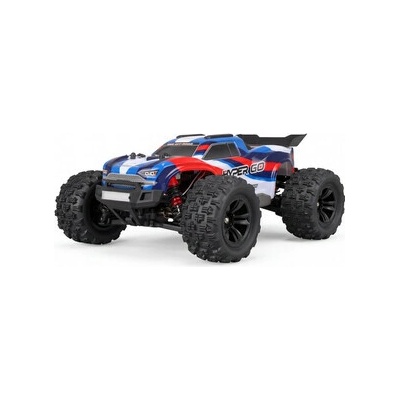 Hyper Go Truggy V2 striedavý 45 km/h 4WD RTR LED modro/červený 1:16