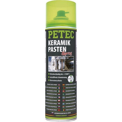 PETEC 70650 Keramické pastovité mazivo pro vysoké namáhání 500 ml sprej