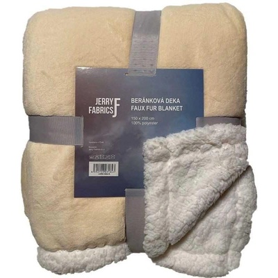 Jerry Fabrics Deka microflanel super soft Světle béžová 150x200