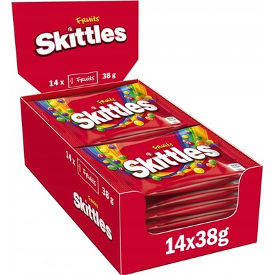 Skittles Ovocné dražé 14 x 38 g
