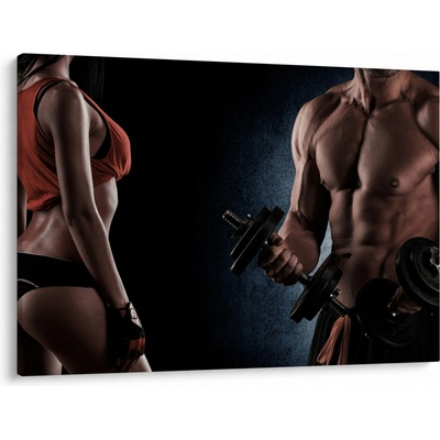 Obraz - Fitness, jednodielne 100x70 cm