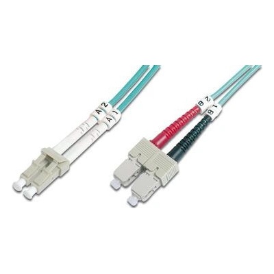 Digitus DK-2532-05/3 Fiber Optic Patch, LC to SC Multimode 50/125 µ, Duplex, 5m