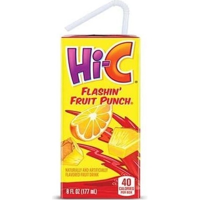 Hi-C Flashin' nápoj s příchutí ovocného punče 177 ml