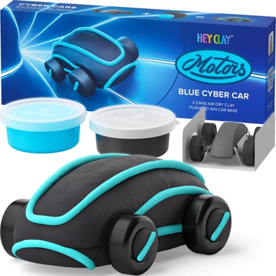 TM Toys Hey Clay Cyber Auto modré