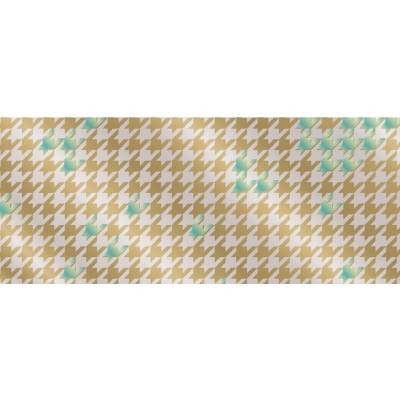 Preinterier FT3387 Fototapeta na stenu Abstrakcia hnedo tyrkysová vlies 250cm x 104cm