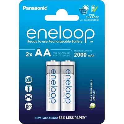 Panasonic Eneloop AA 2ks 3MCCE/2BE – Hledejceny.cz