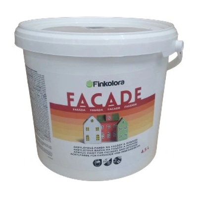 FINKOLORA FACADE - fasádna akrylová farba TVT H405 - doll 13,5 L